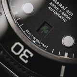 (36mm) Maraí 401 Compact - Black Shamrock Limited Edition