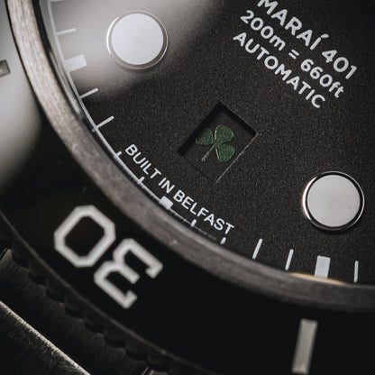(36mm) Maraí 401 Compact - Black Shamrock Limited Edition