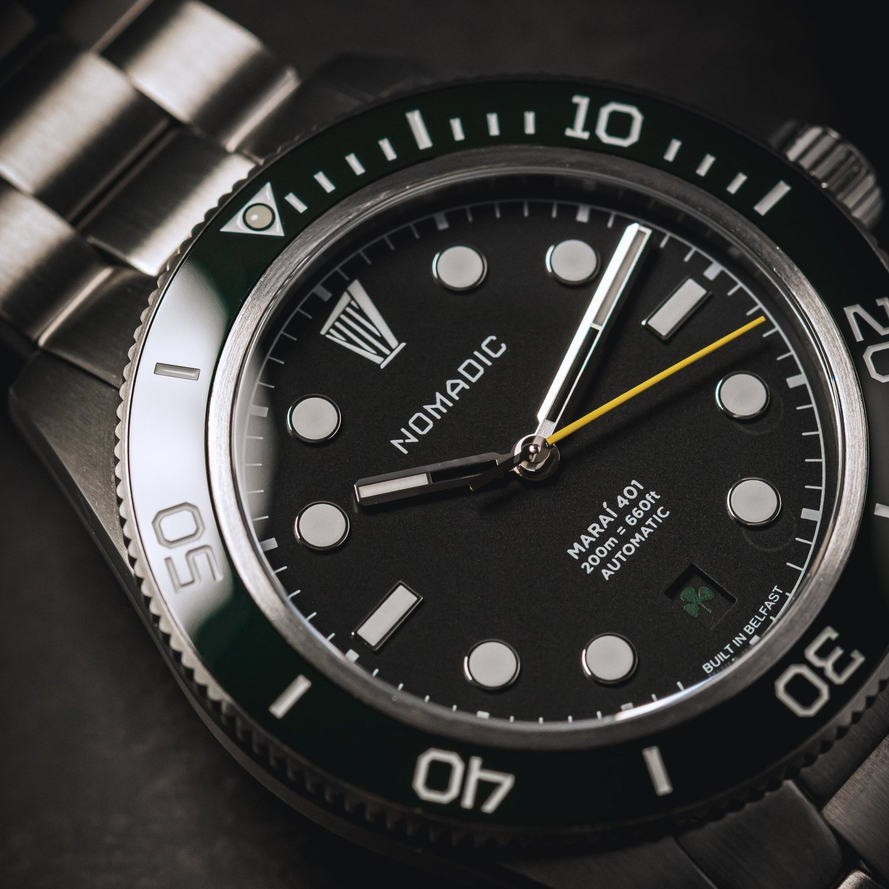 (36mm) Maraí 401 Compact - Black Shamrock Limited Edition