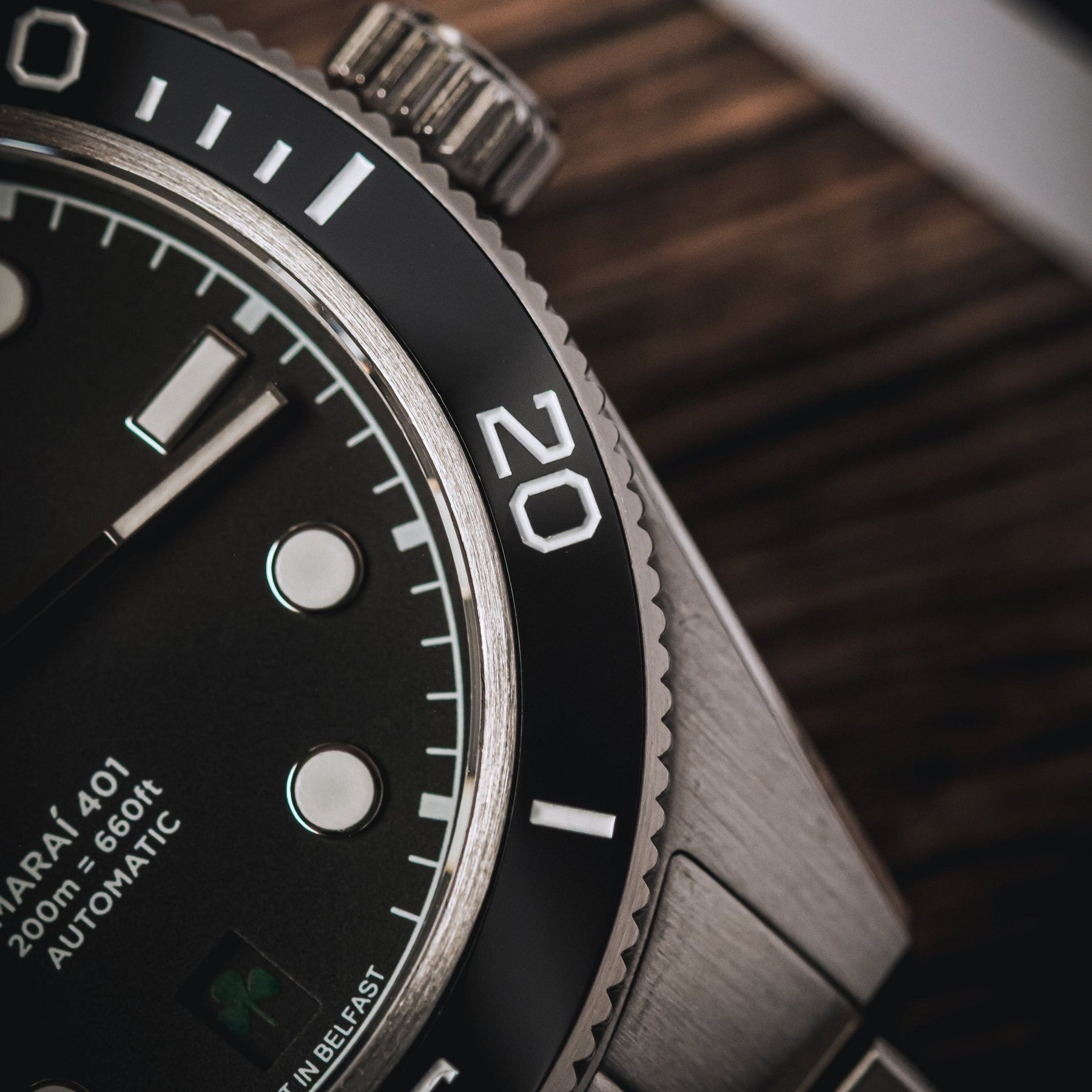 (36mm) Maraí 401 Compact - Black Shamrock Limited Edition