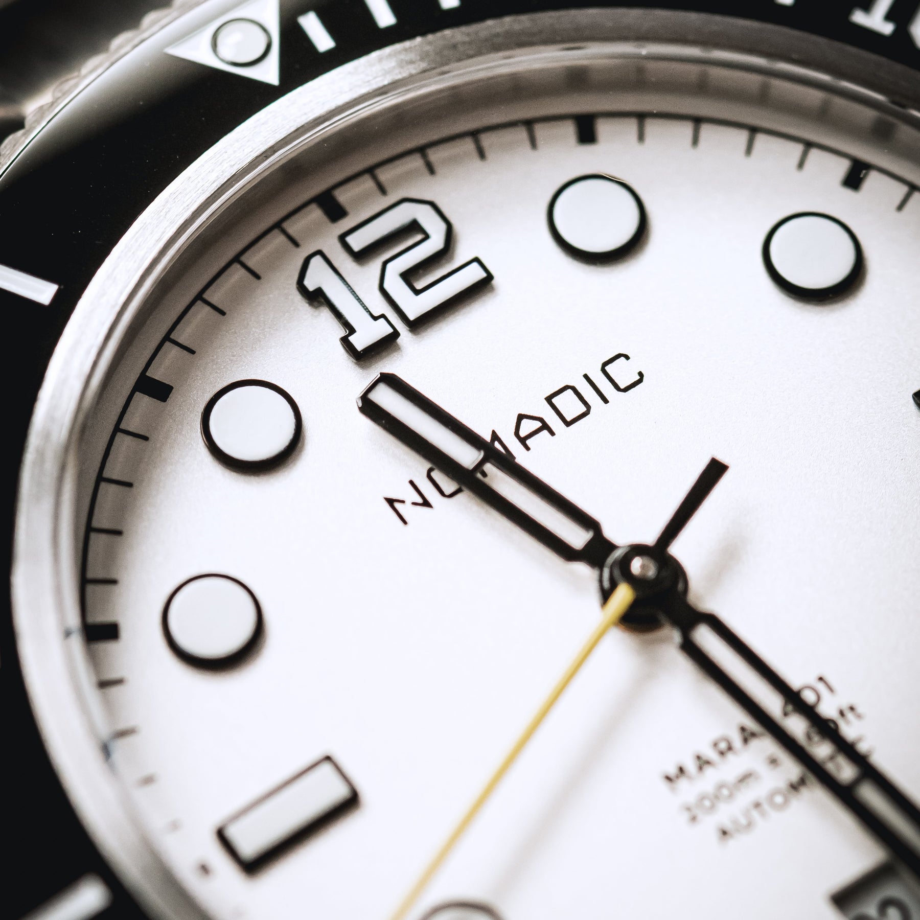 Navigator White - Maraí 401 - 40mm Dive Watch (2026 Edition)