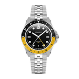 Fíor 555 - GMT Watch (41mm) - Shipyard Yellow