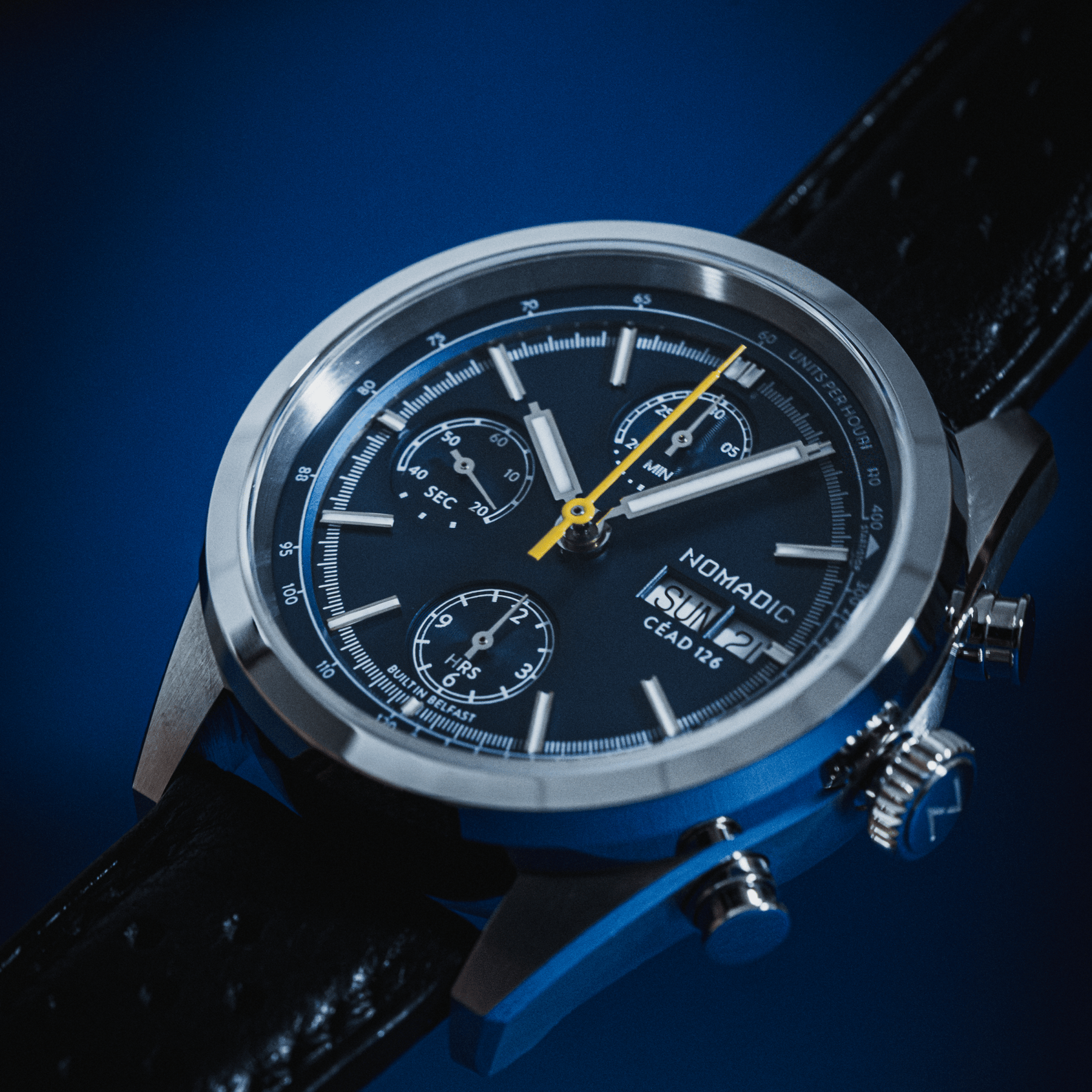 Céad 126 - Deep Ocean Blue - Chronograph