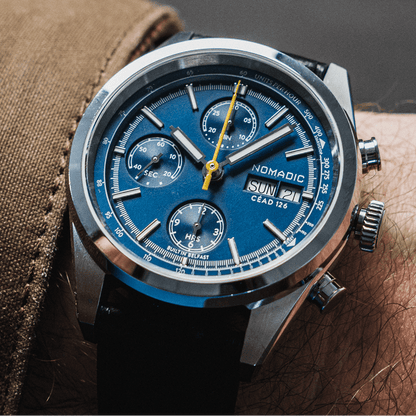 Céad 126 - Deep Ocean Blue - Chronograph