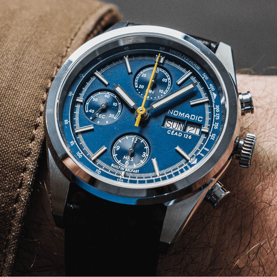 Céad 126 - Deep Ocean Blue - Chronograph