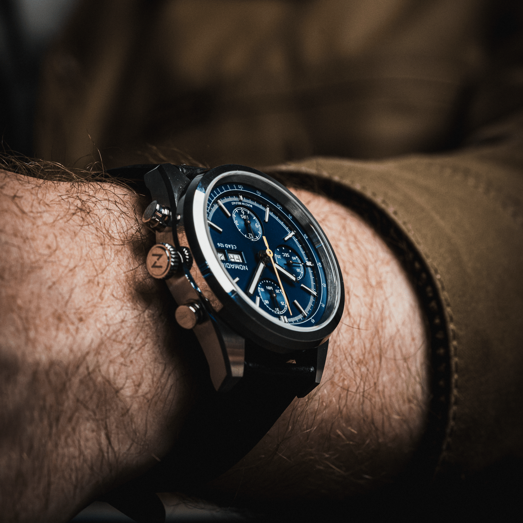 Céad 126 - Deep Ocean Blue - Chronograph