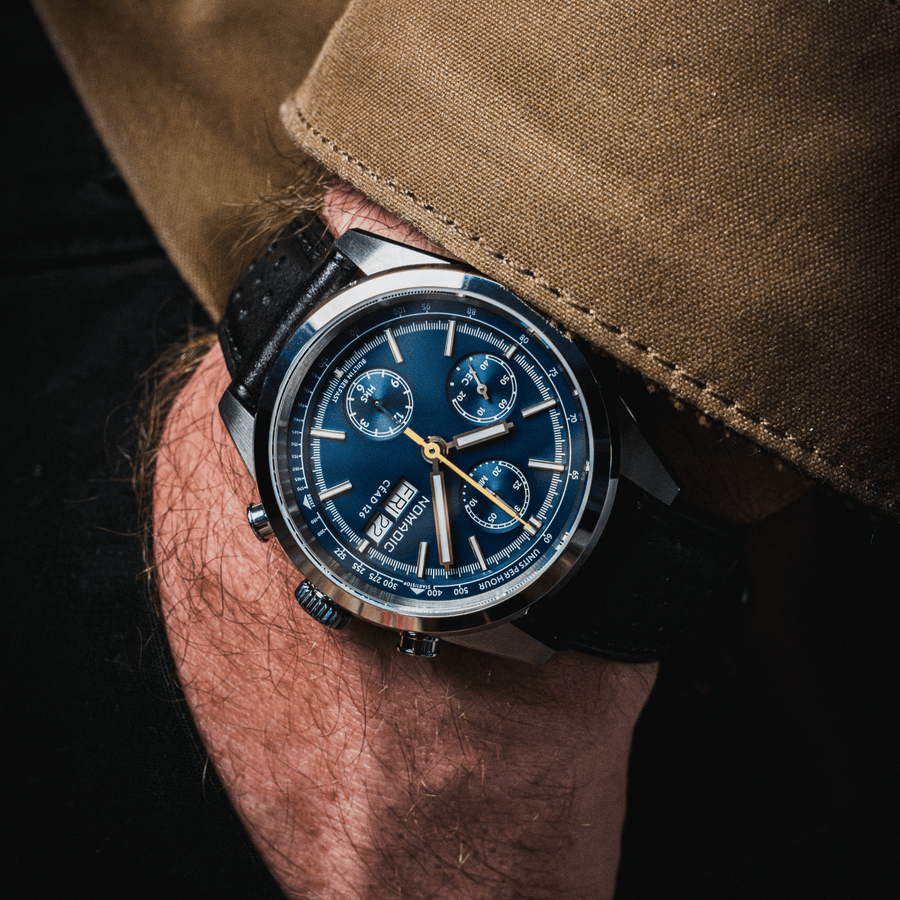 Céad 126 - Deep Ocean Blue - Chronograph