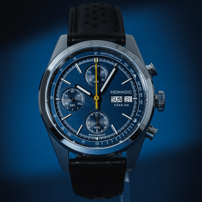 Céad 126 - Deep Ocean Blue - Chronograph