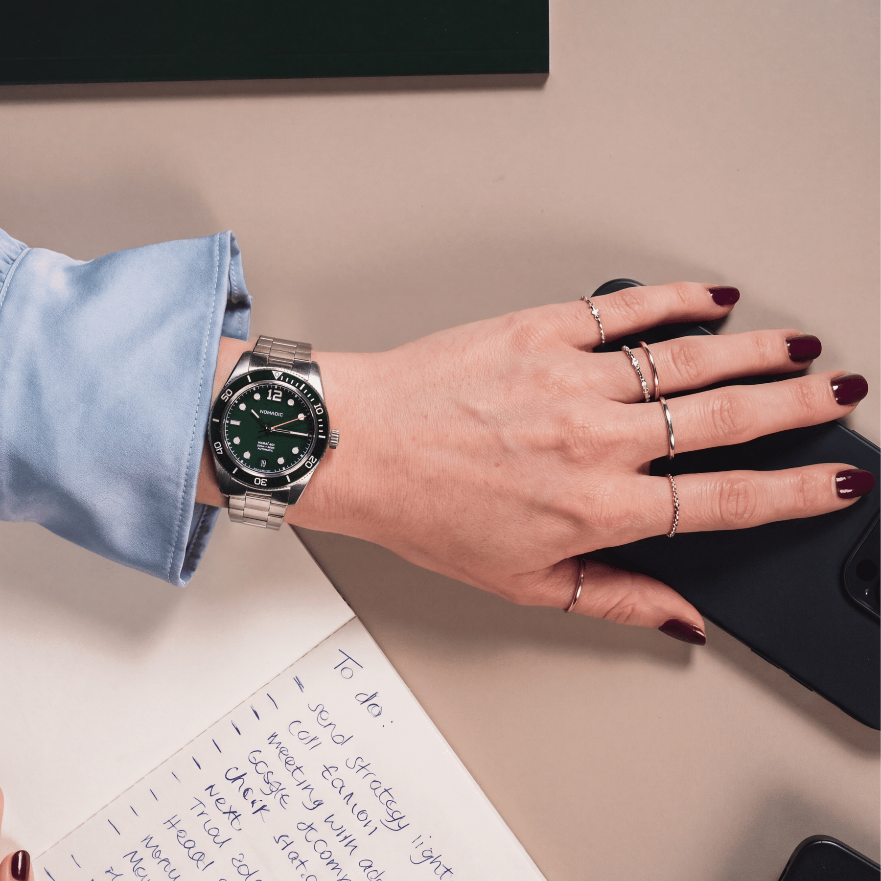 Emerald Abyss - Maraí 401 Compact - 36mm Dive Watch (2026 Edition)