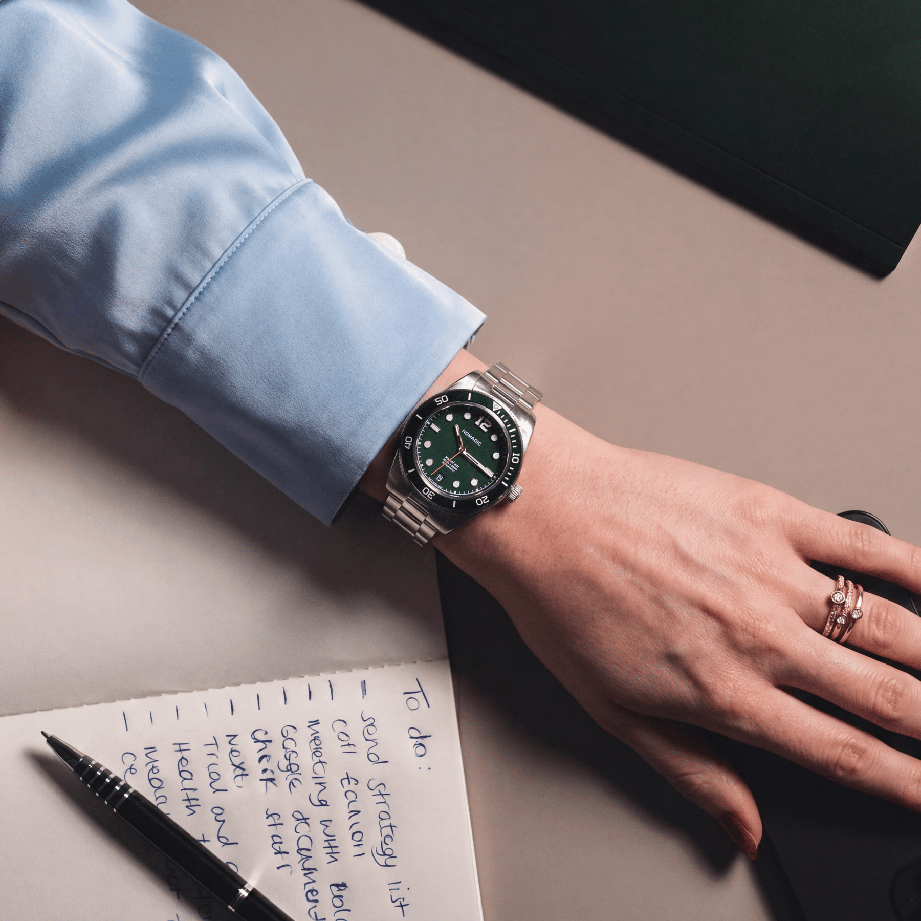 Emerald Abyss - Maraí 401 Compact - 36mm Dive Watch (2026 Edition)