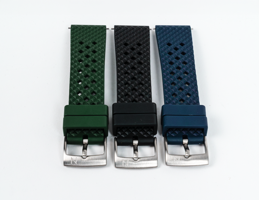 The Nomad 18mm Rubber Strap