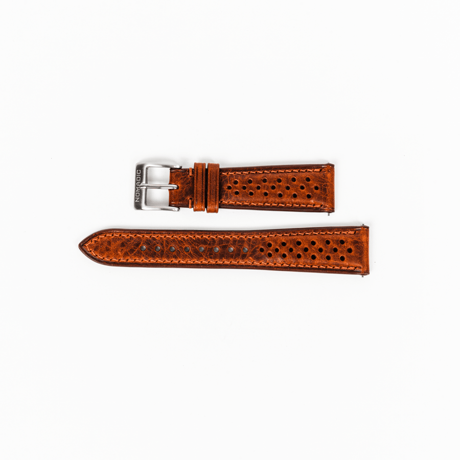 Badalassi Wax Rally Strap - Tan Brown