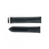 Sailcloth Black Deployant Strap