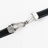 Sailcloth Black Deployant Strap