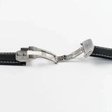 Sailcloth Black Deployant Strap