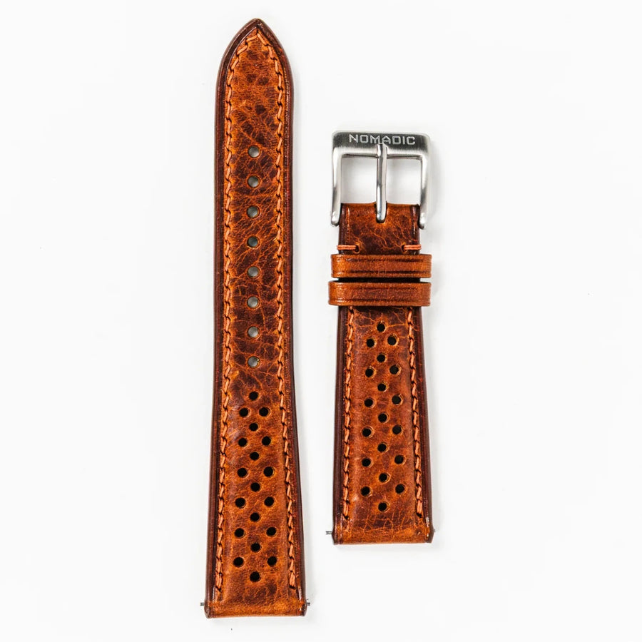 Badalassi Wax Rally Strap - Tan Brown