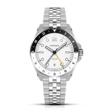 Fíor 555 - GMT Watch (41mm) - Navigator White